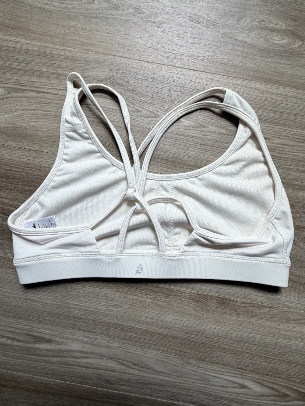 P'tula "Live It Up" Sports Bra Lily White XL